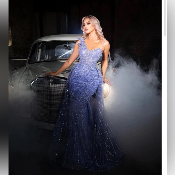 Matilda Gown Custom Made by NoraCoutureNY - Picture 1 of 6